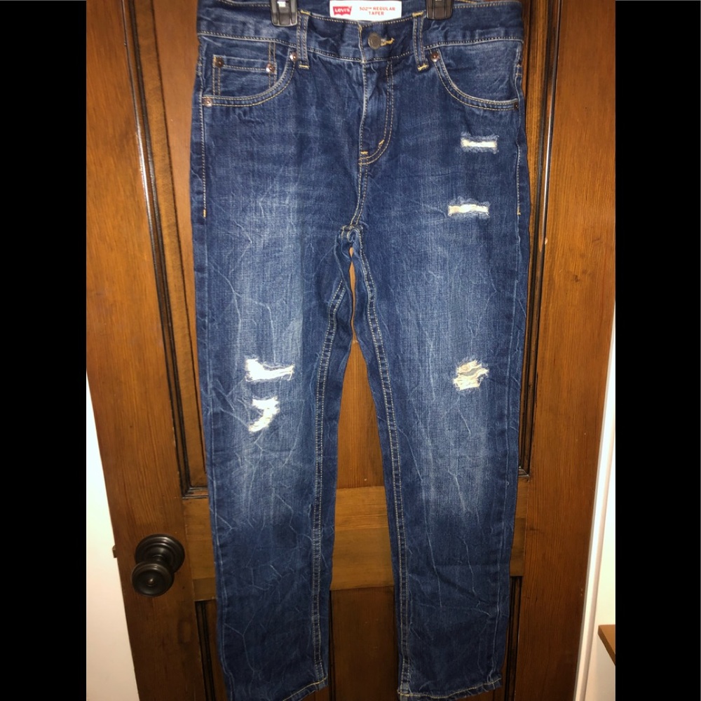 Levi’s boys 502 tapered leg regular fit jeans